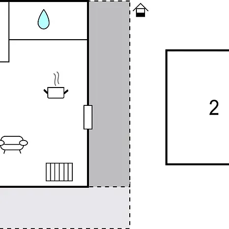 2 Bedroom Awesome In *
